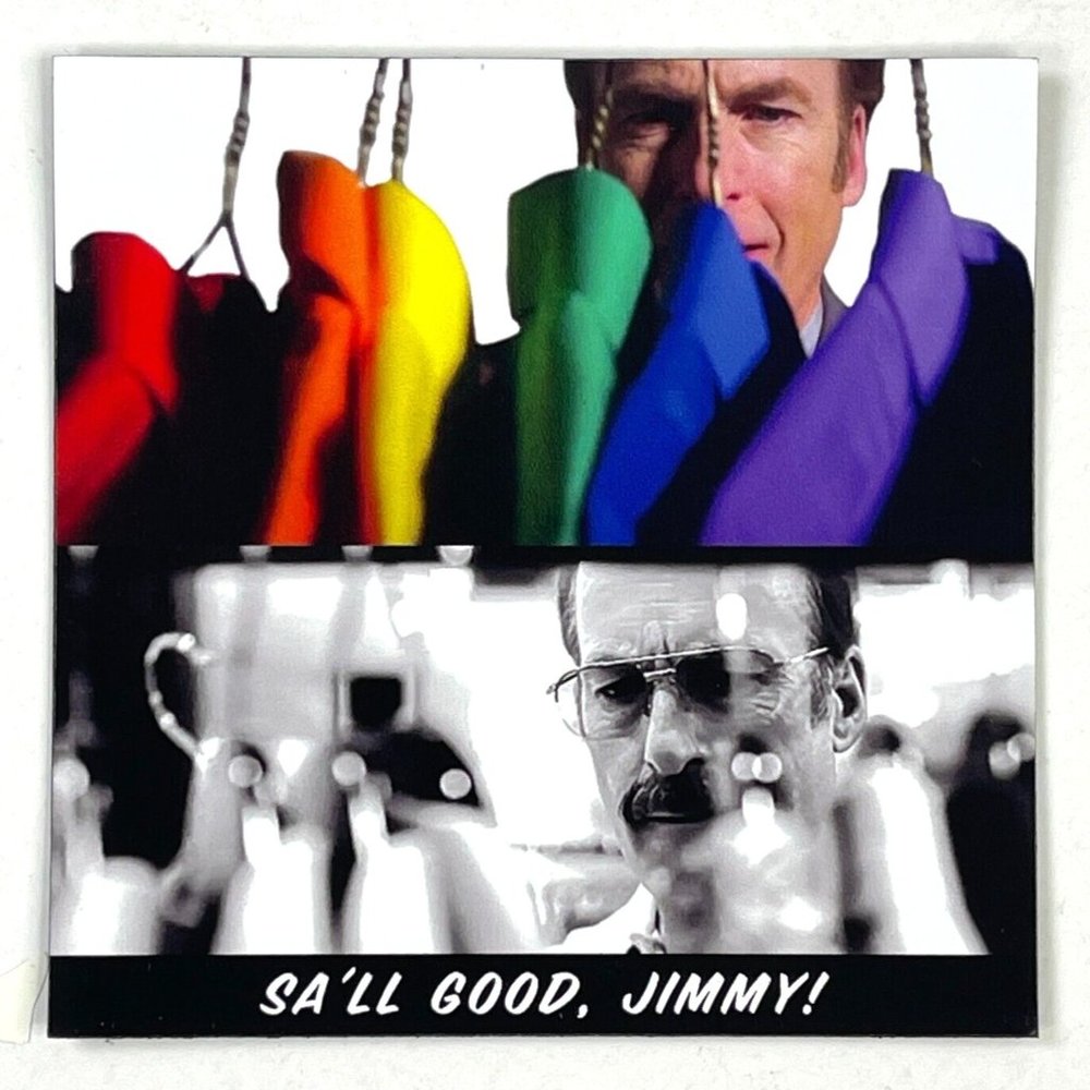 Sa'll Good, Jimmy! Saul Goodman Gene 2 Magnet Lot Clothes Closet Rack Breaking